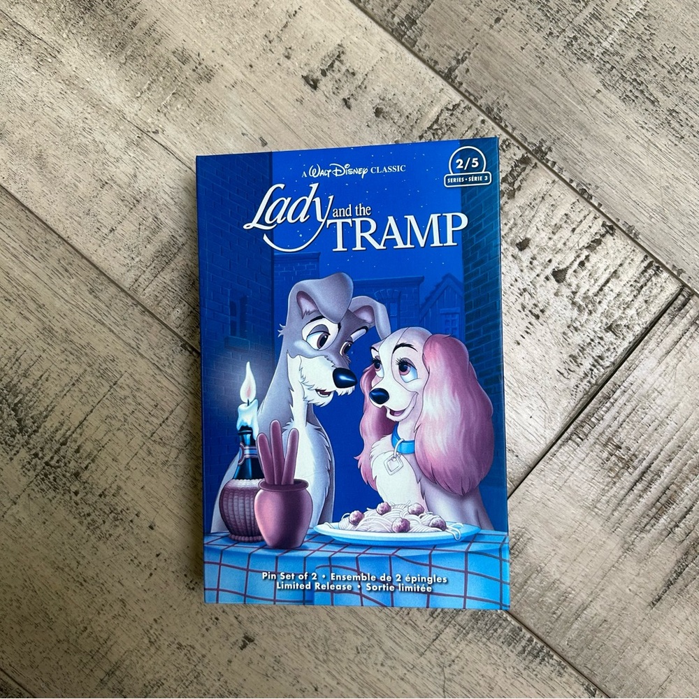 Lady and the Tramp - VHS Set Pins